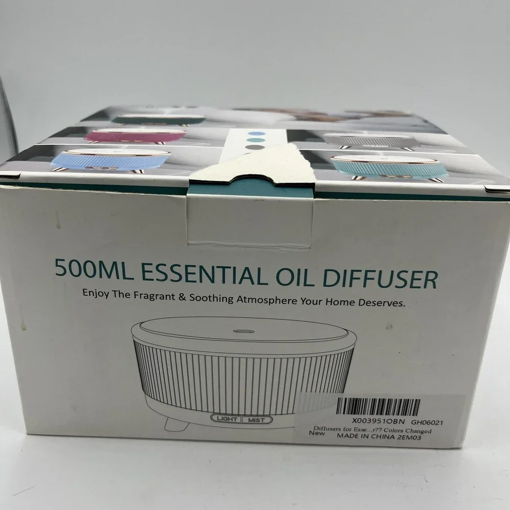 Jack Rose Essential Oil Diffuser 500ml Plug In and Relaxation Oils‎ Vault